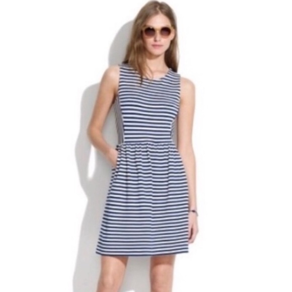 Madewell Dresses & Skirts - Madewell - Striped Sleeveless Afternoon dress - S